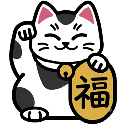 MYDOのマスコット(招き猫)